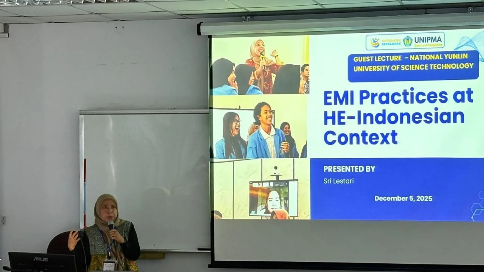 International Classroom at UNIPMA